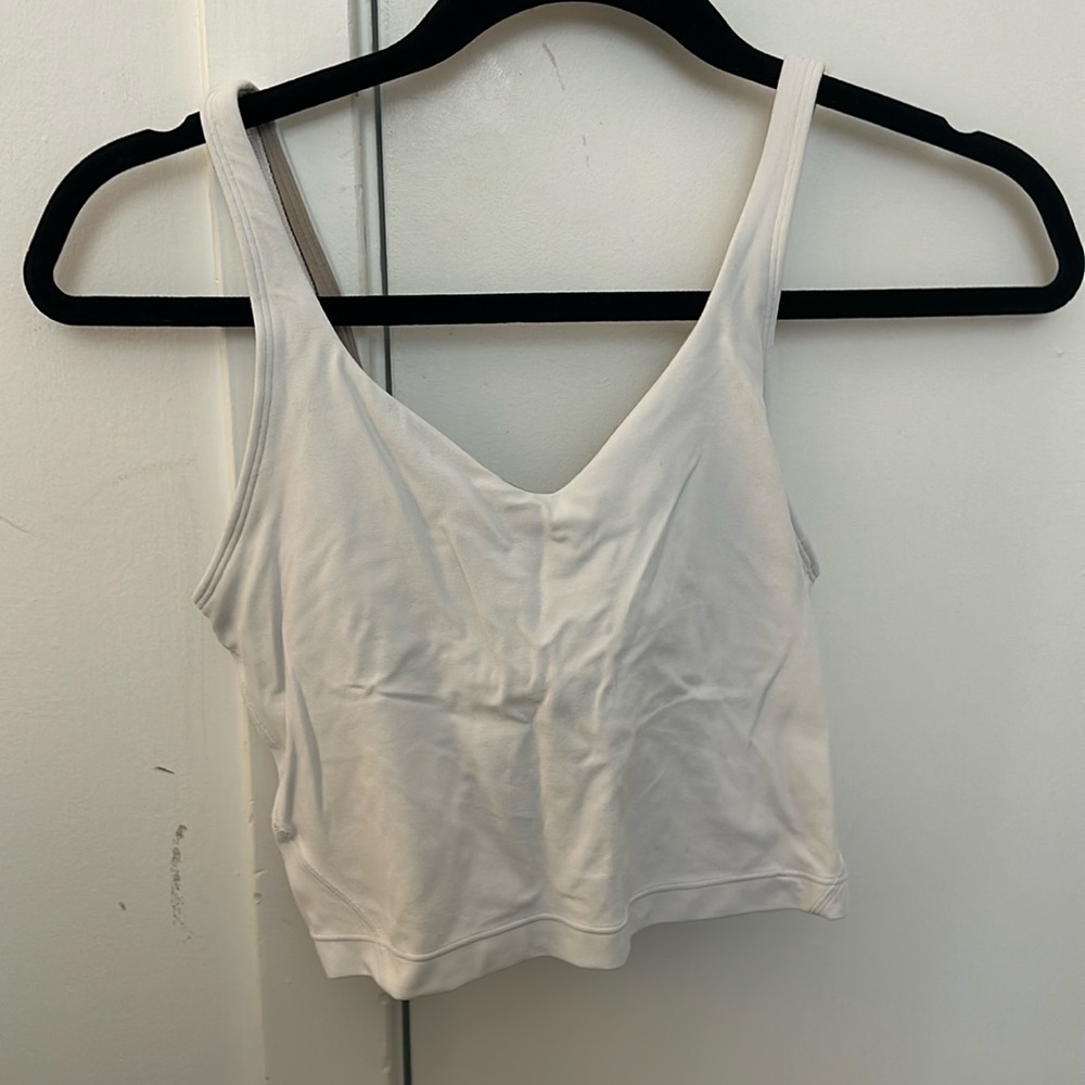 White size 4 lululemon align tank
